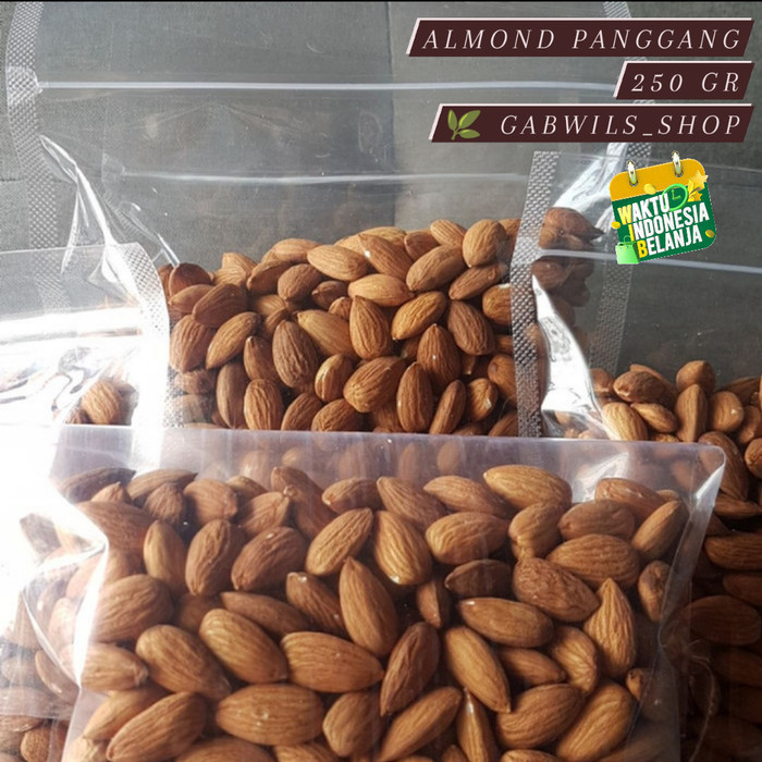 

AD Almond Panggang 250gr / Roasted Almond Utuh