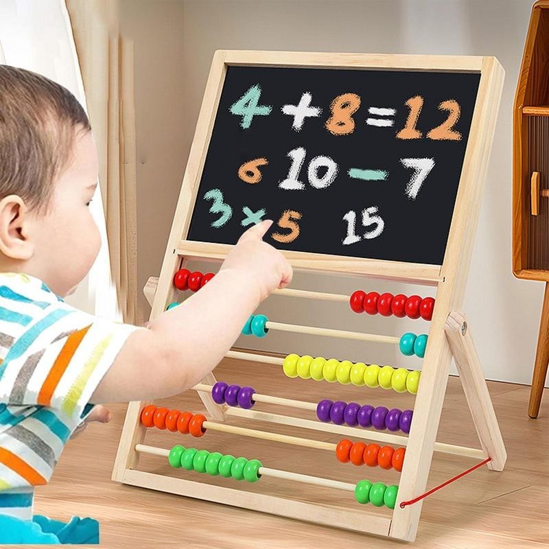 

Writing Drawing Board Writing Kids Whiteboard Dry Wipe Board Double Sided Kids Art Easel With Magnetic White Board Chalk Board