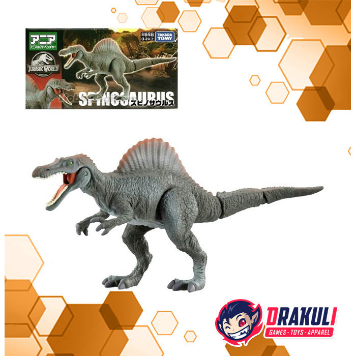 Drakuli HQ Toys Takara Tomy Ania Jurassic World Spinosaurus