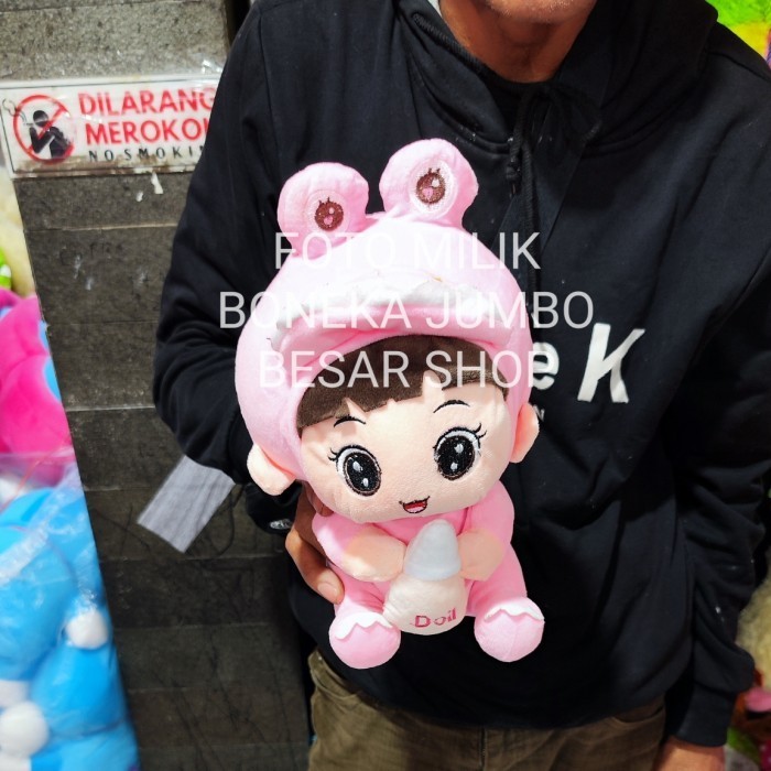 BONEKA HEWAN BINATANG DINOSAURUS DINO TREX TYREX BRONTOSAURUS DRAGON NAGA PINK