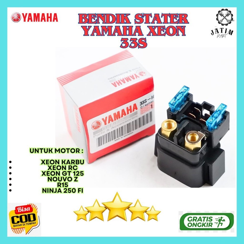 Bendik Xeon Ori / Bendik Stater R15 / Switch Stater Yamaha Nouvo Original Premium - 33S-H1960-99