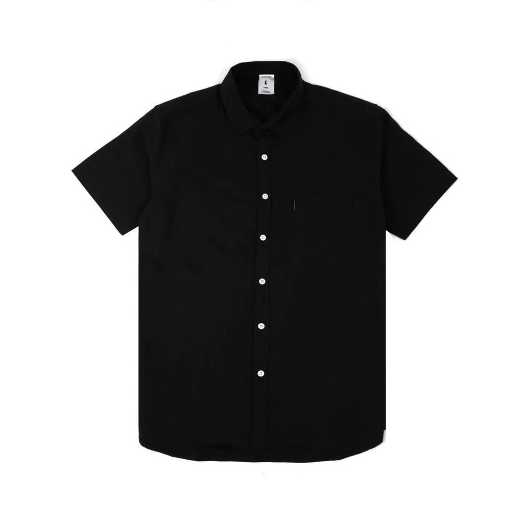 The Don's House GROSSETO SS - Kemeja Lengan Pendek Polos Slimfit Pria Wanita