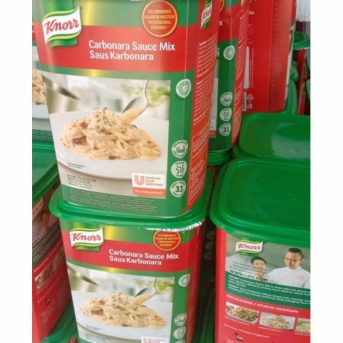 

SAUS KARBONARA KNORR CARBONARA SAUCE MIX 750 GR