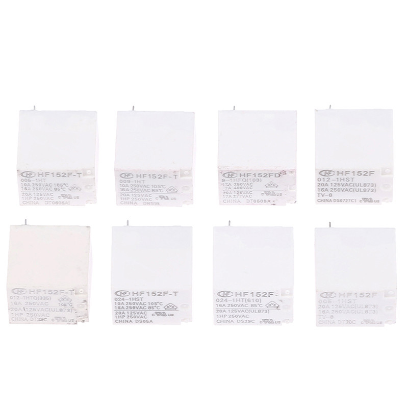 NEW Relay HF152F-T-012-1HST HF152F-T-024-1hst HF152F T 012 1hST 12VDC HF152F-T-006-1HT HF152F-T-009-