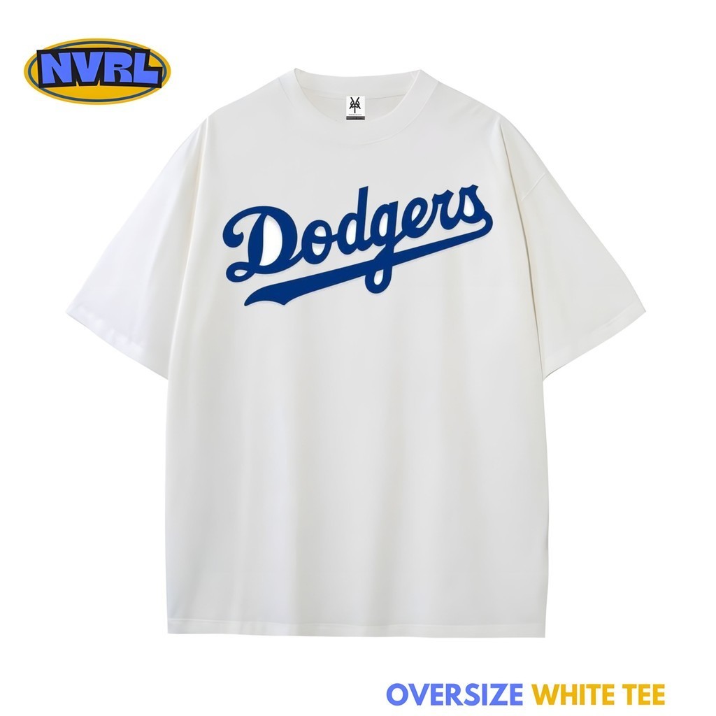 Kaos oversize dodgers vintage tee