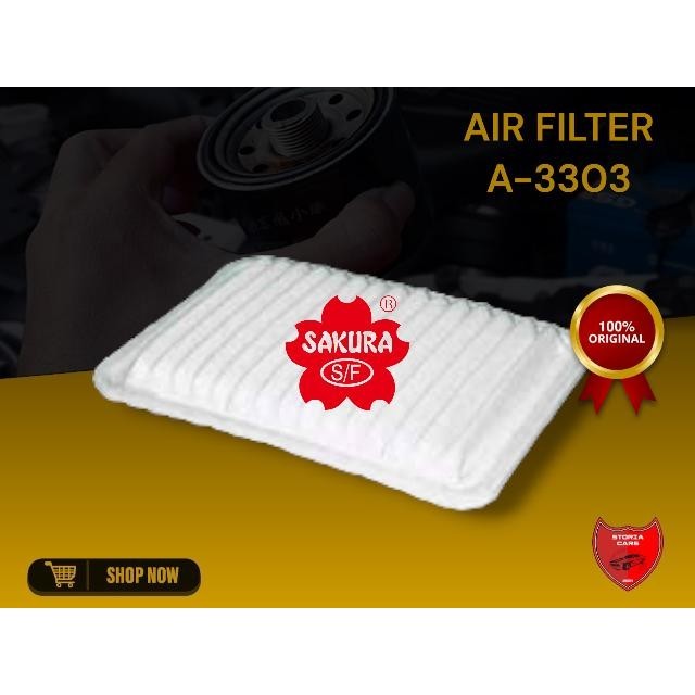 AIR FILTER FOR TOYOTA CAMRY 2.400 cc (JANUARI 2006 - 2011) ACV 40, CAMRY2500cc 2015-2019 A-3303