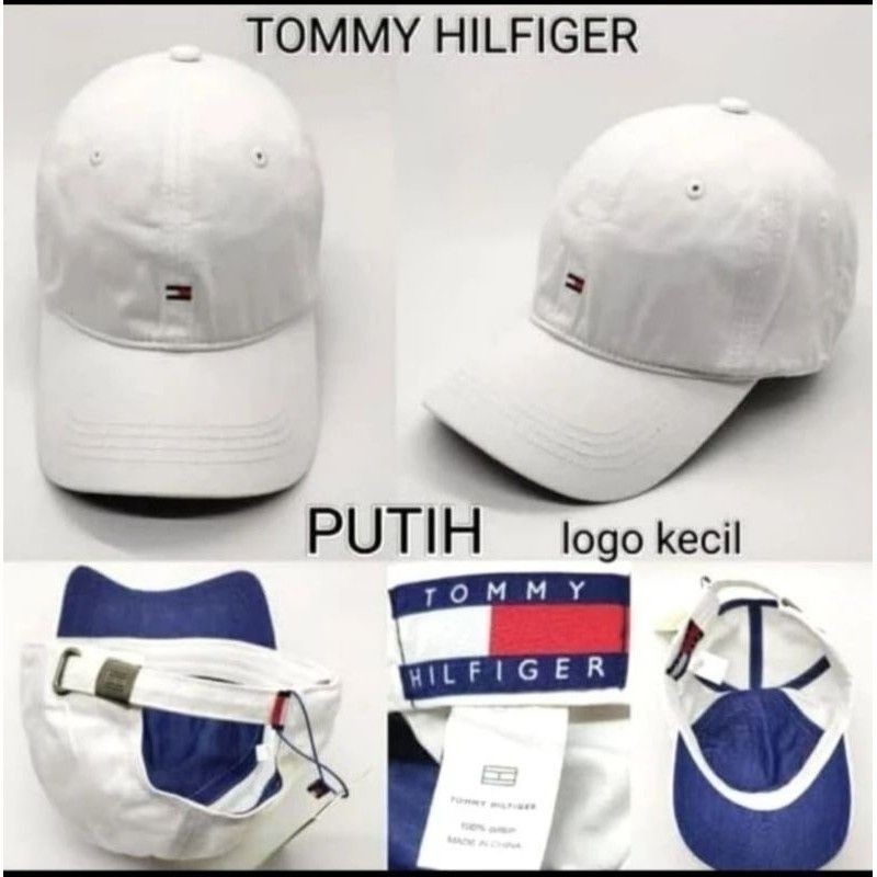 BESTSELLER TOPI BASEBALL CAPS BORDIR TOMMY HILFIGER IMPORT TOPI GOLF PRIA WANITA UNISEX