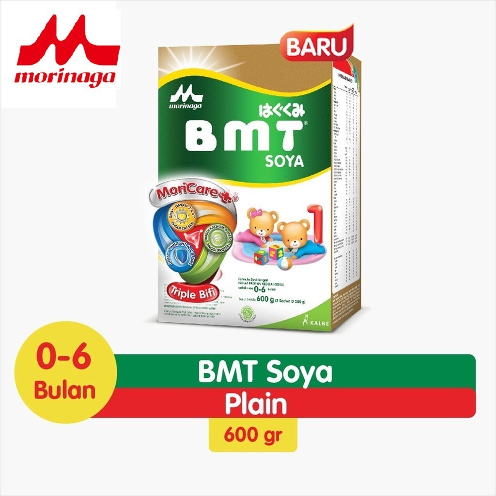 Morinaga BMT Soya Susu Formula Box 600 g