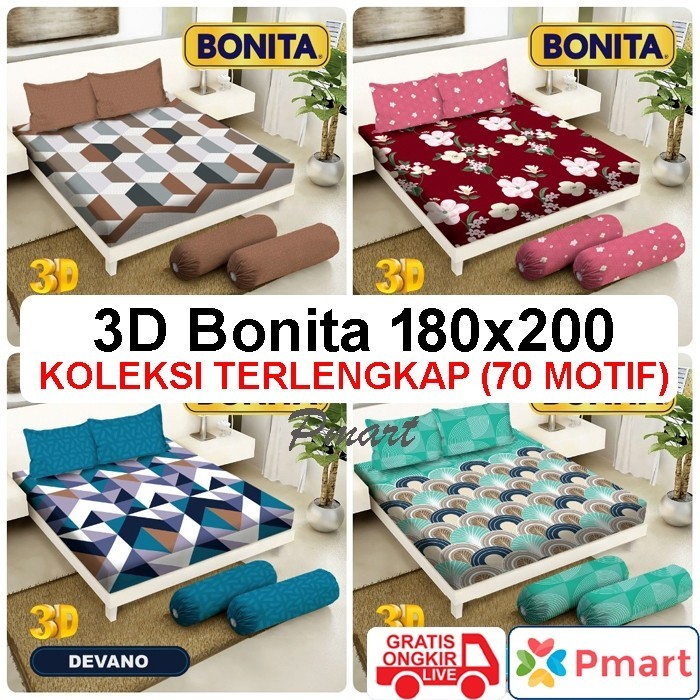 VN35TW SPREI BONITA 180x200 / SPREI BONITA KING / SPRAI BONITA 180x200 / BONITA SPREI KING
