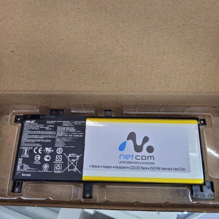 Baterai batre Asus A456 A456U A456UJ A456UV A456UF A456UQ (C21N1508) -JBPART
