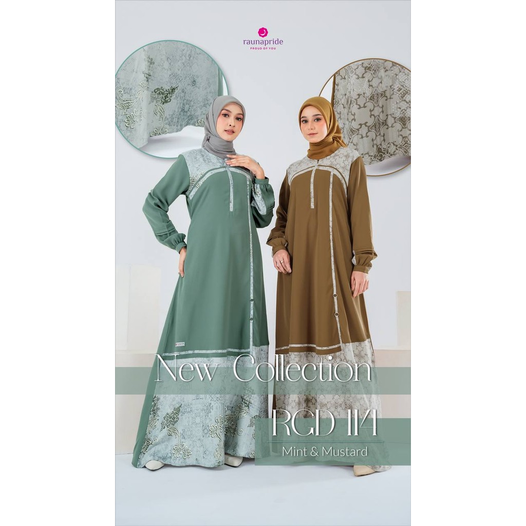 Gamis Murah Berkualitas New Collection Rgd-114 By Raunapride