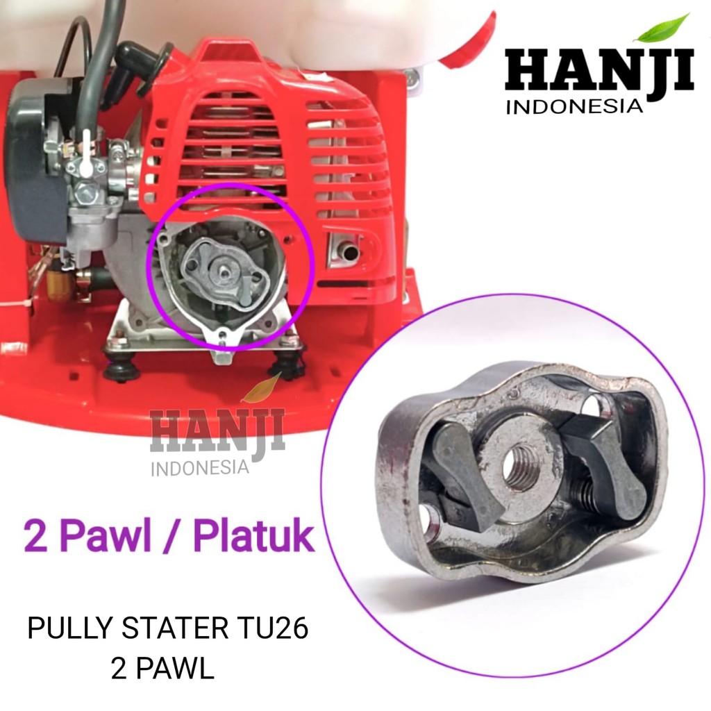 Stater real TU26 2 pawl pully stater semprotan hama TU26 2 pawl