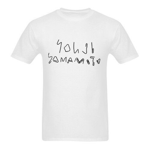 Kaos Yohji Yamamoto Tshirt 100% Cotton | Tangan Pendek & Tangan Panjang | Ready Stock Siap Kirim | L