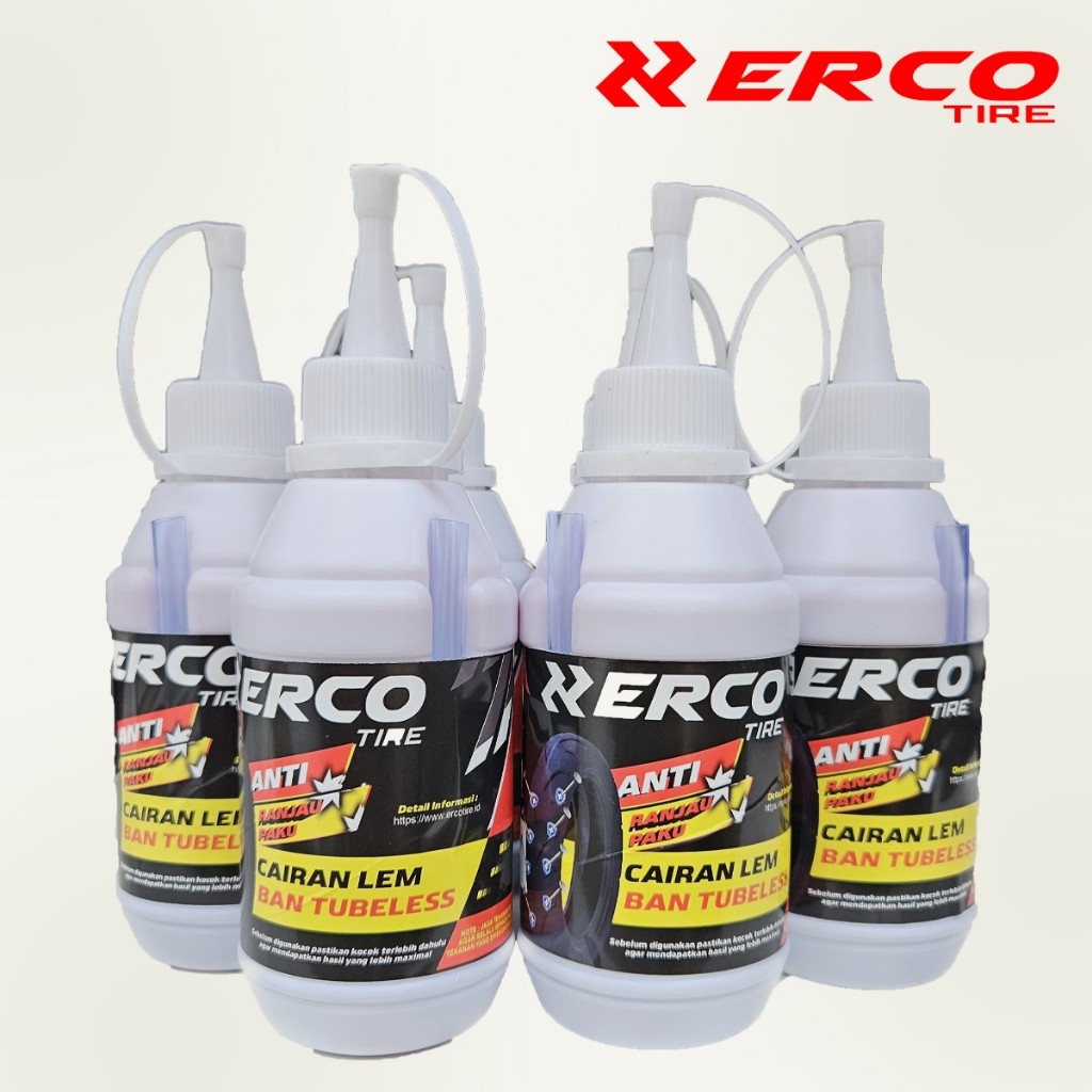 ERCO Tyre Sealant / Cairan Tubeless Anti Ban Bocor 350 ml