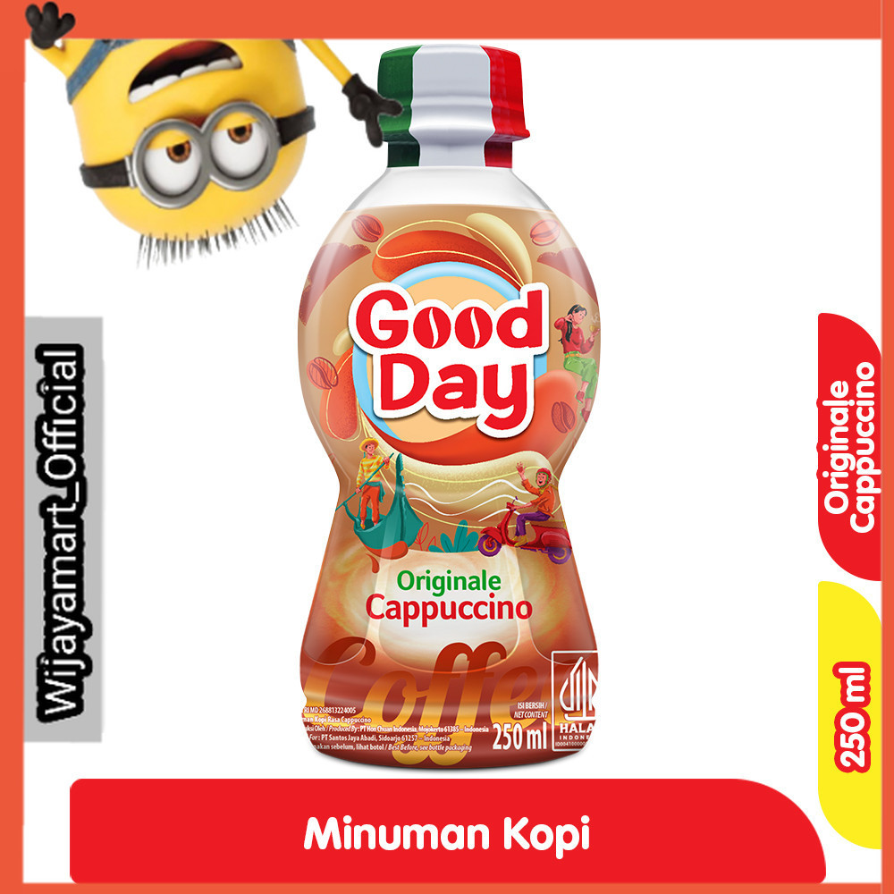 

Good Day Minuman Kopi Originale Cappuccino 250 ml