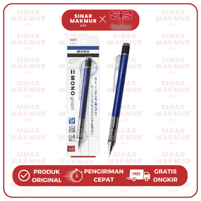 

Ay00! Pensil Mekanik/Mechanical Pencil/Shaker Pencil Mono Graph 0.5mm DPA-132 Mono Tombow (Pcs)