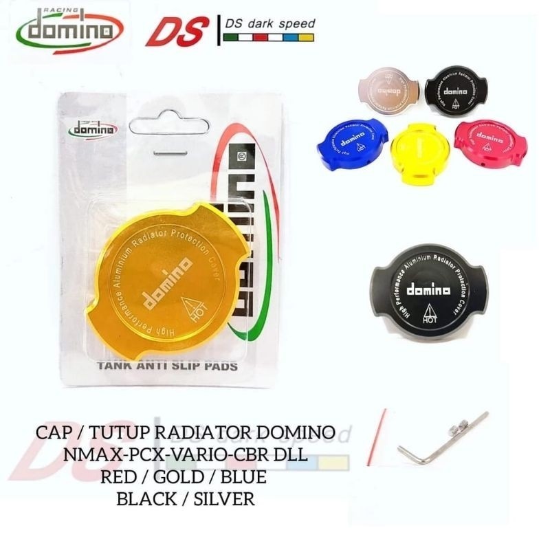 Radiator Cap Tutup Radiator Domino Original 100% Premium Full CNC Anti Karat Universal Motor Vario M