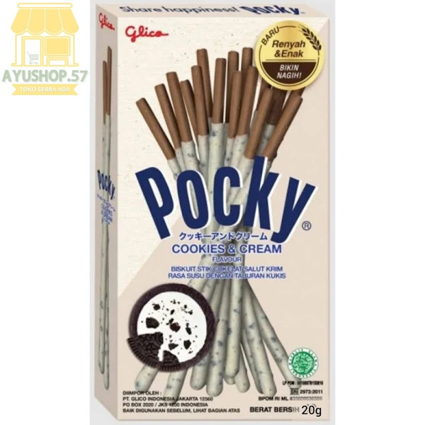 

Pocky Mini Cookies & Cream [20gr] - AYUSHOP57