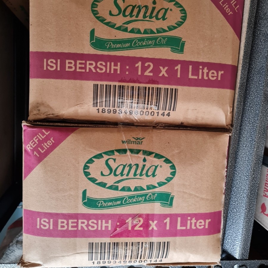 

Minyak Goreng Sania 1 Liter 1 Dus