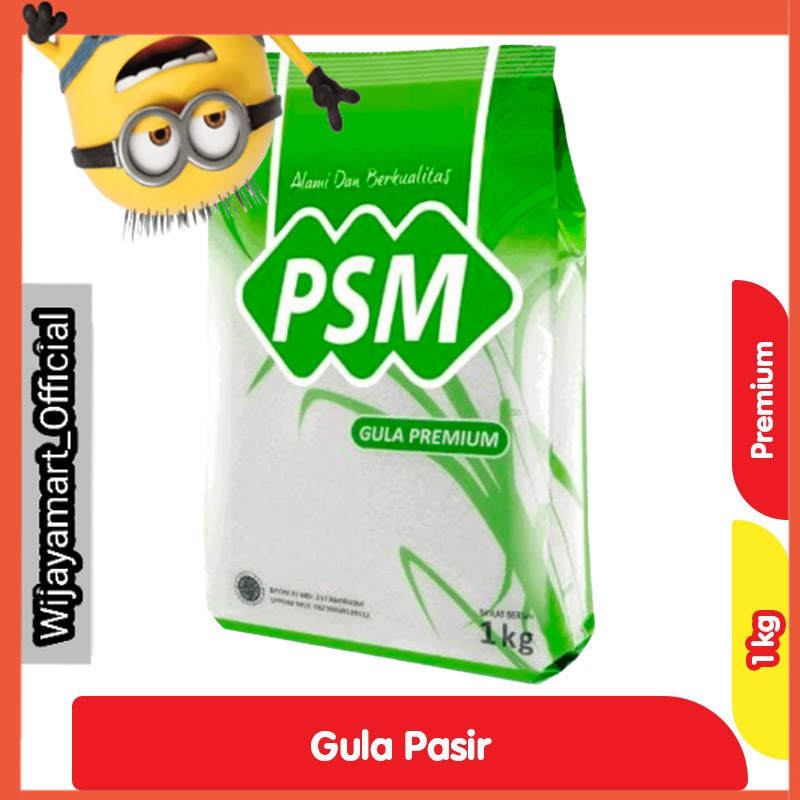 

PSM Gula Pasir Kristal Putih Premium 1 kg