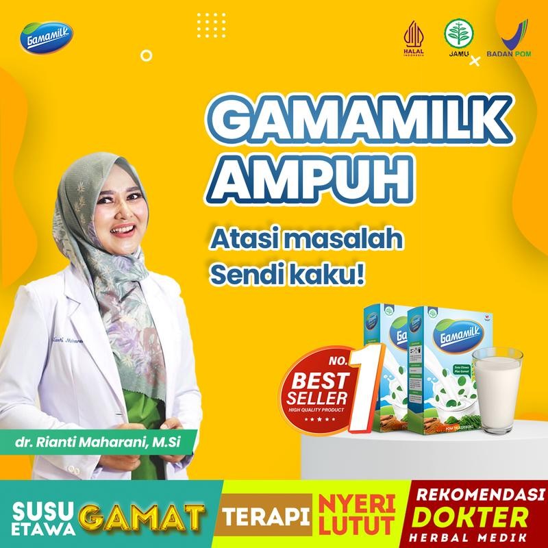 

Gamamilk Susu Etawa Gamat Membantu Meredakan Persendian Kaku