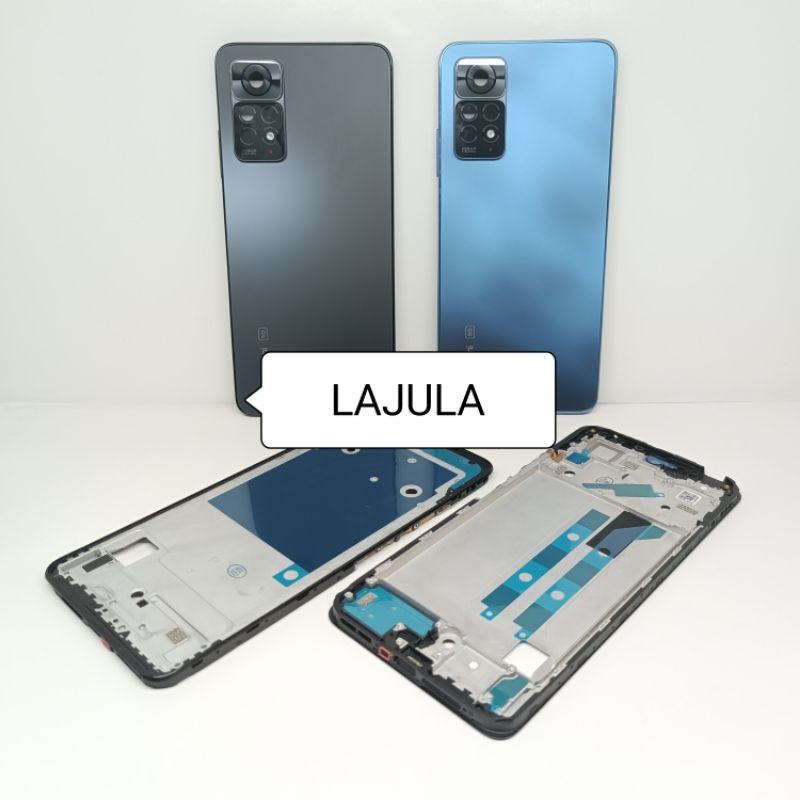 KESING   FULL SET XIAOMI REDMI NOTE 11 pro 4g / 5g FRAME + BEZEL + BACKDOOR Ori