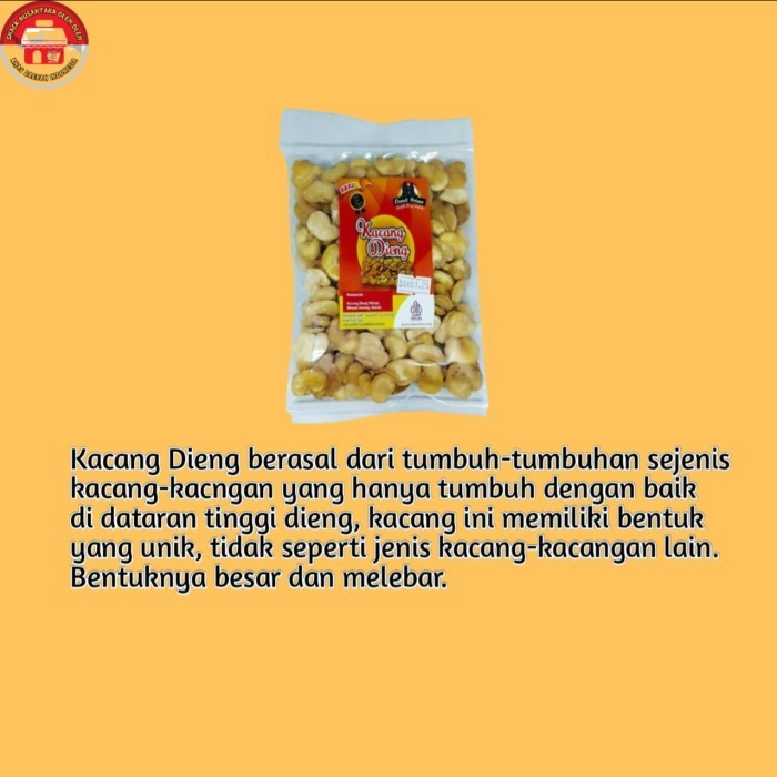 

bGF Kacang Dieng Candi Prima Renyah dan Gurih Kacang Koro Bandung Oleh Oleh Khas Wonosobo