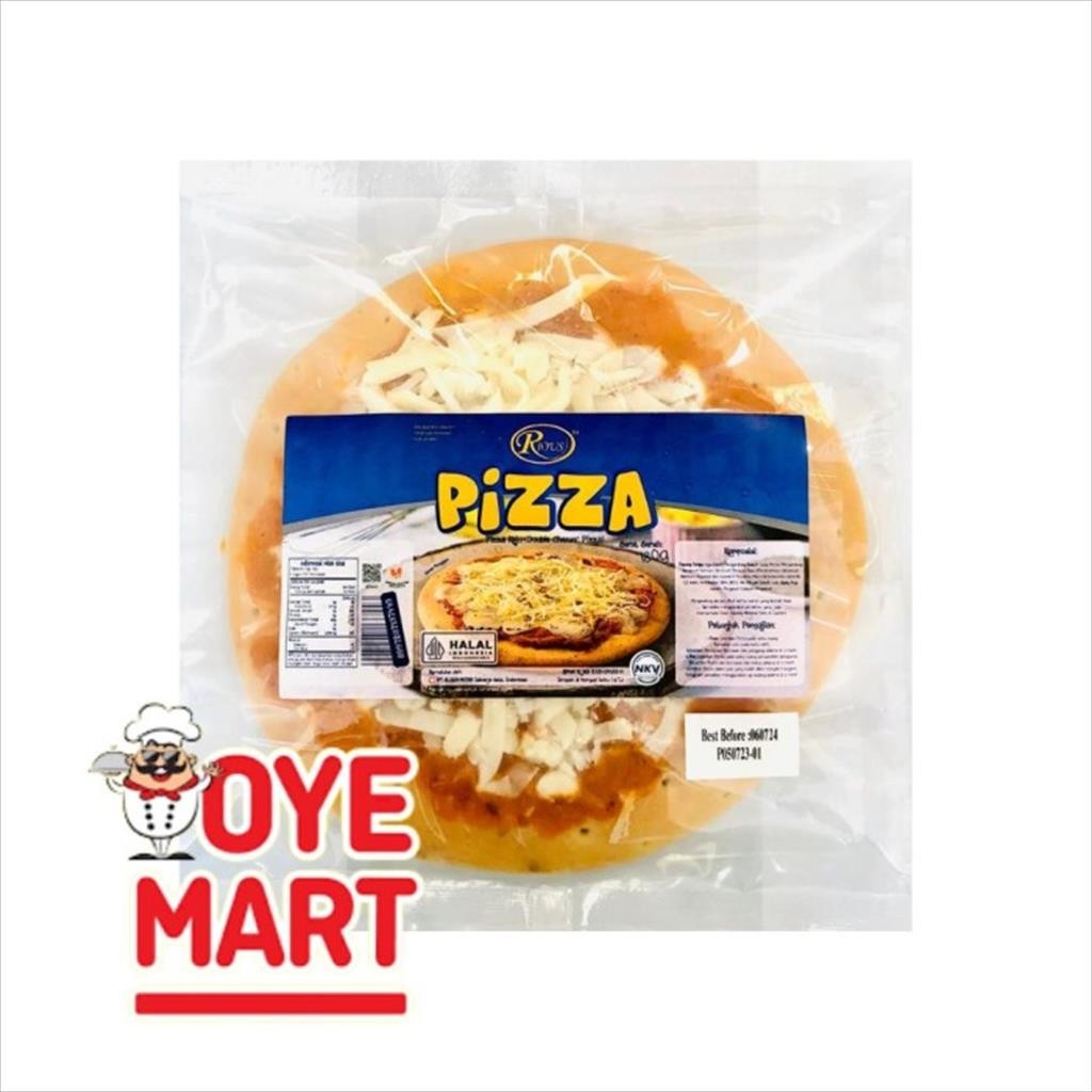 

RIOUS PIZZA DOUBLE CHEESE 180GR/PIZZA FROZEN INSTAN KEJU