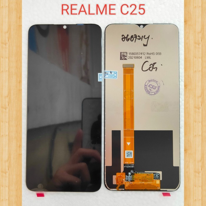 Lcd Fullset Realme C25 Lcd Touchscreen Realme C25