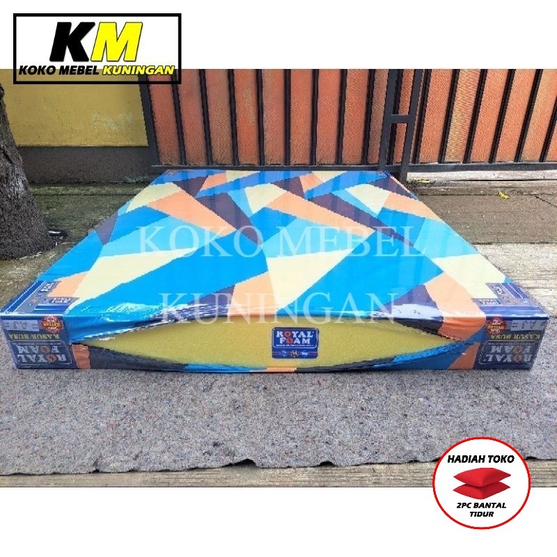 (FREE BANTAL TIDUR) Kasur Busa Royal Foam / kasur busa 160x200 / busa garansi 10 tahunTermurah Cireb