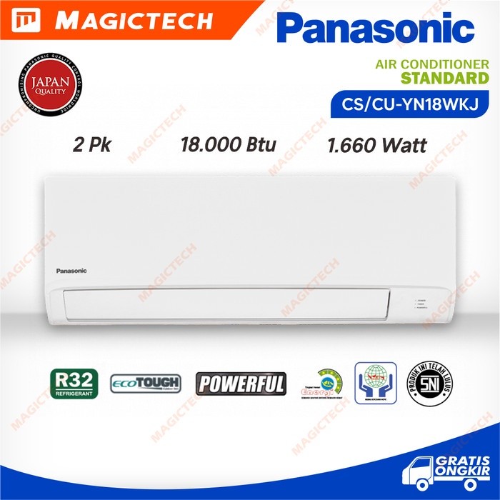 AC PANASONIC 2 PK (2PK) CS/CU-YN18WKJ / CSYN18WKJ STANDARD