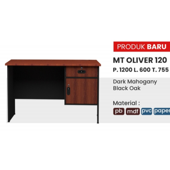 MEJA KANTOR OLYMPIC MT OLIVER 120