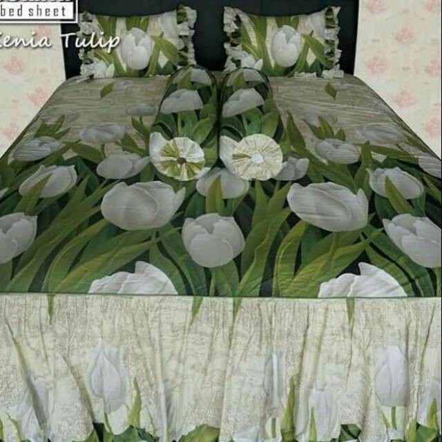 Sprei rumbai home Made Bahan katun halus semua ukuran 120 / 160 / 180 / 200