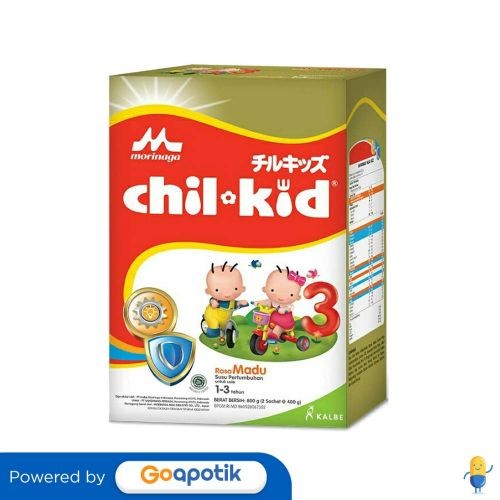 

Morinaga Chil Kid Gold 3 Susu Formula Usia 1-3 Tahun Rasa Madu 800 Gram Dus