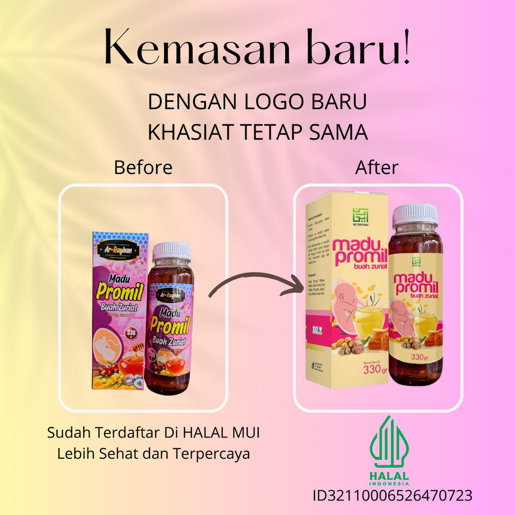 

Paket Promil Madu BROMAN plus Madu Zuriat Promil Ar-Rayhan Original Penyubur / Subur Kandungan