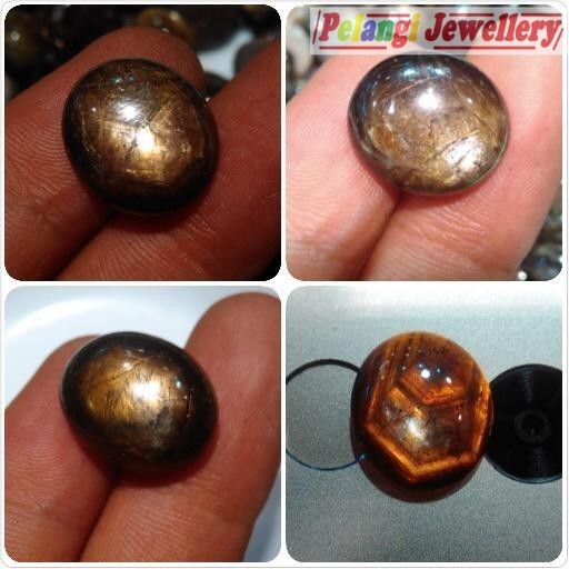 Batu Natural Black Sapphire HQ