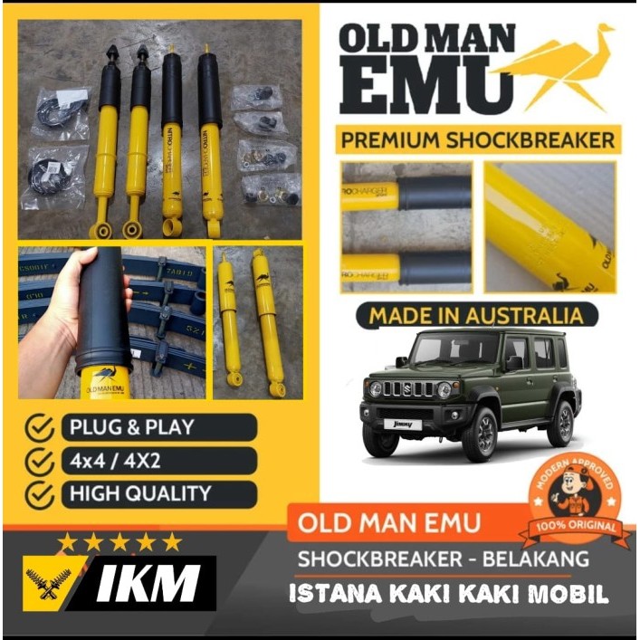 Shock Breaker Merk OLD MAN EMU / OME SUZUKI JIMNY KATANA Belakang Original 100%