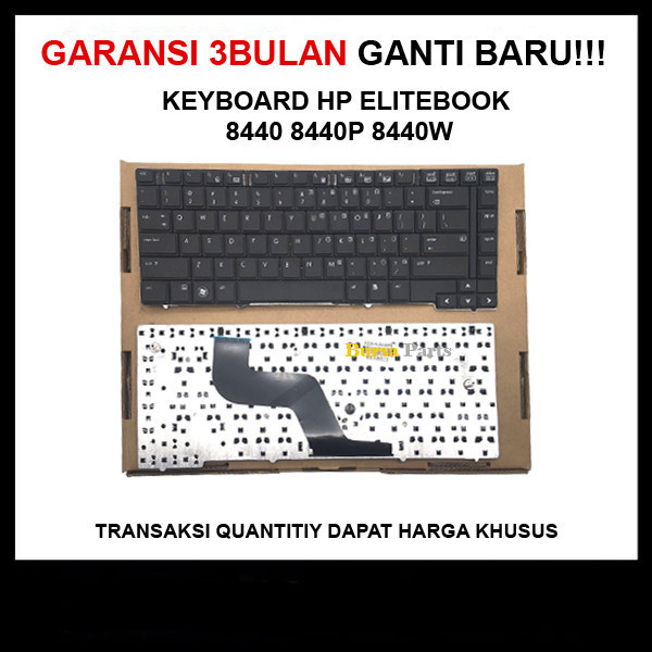 Keyboard HP Elitebook 8440 8440P 8440W .