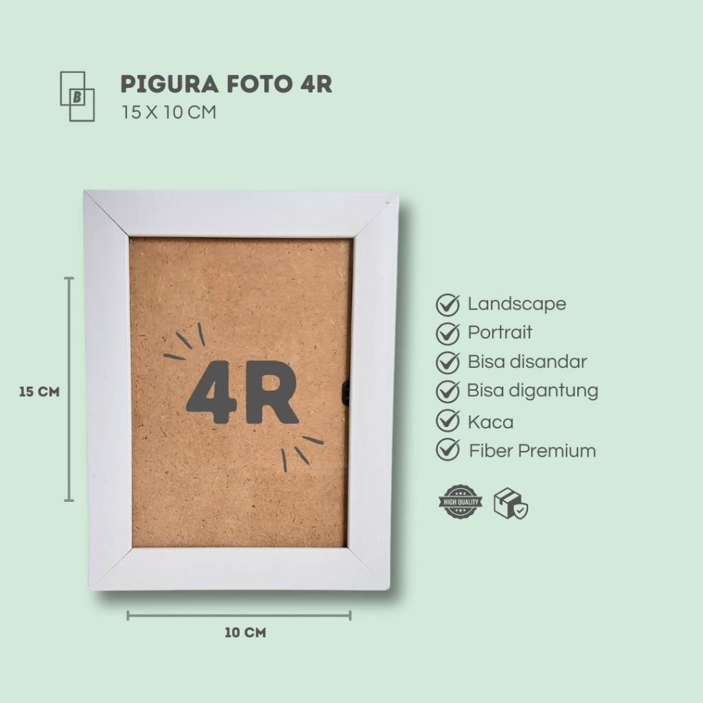 PIGURA 4R bingkai foto aesthetic frame photo