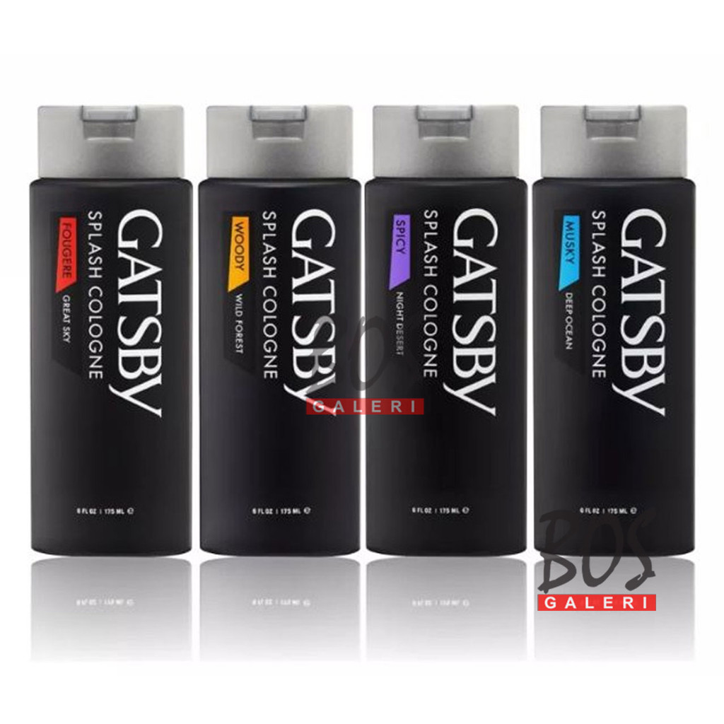 GATSBY Splash Cologne Parfum Pria Gasby 175 ml