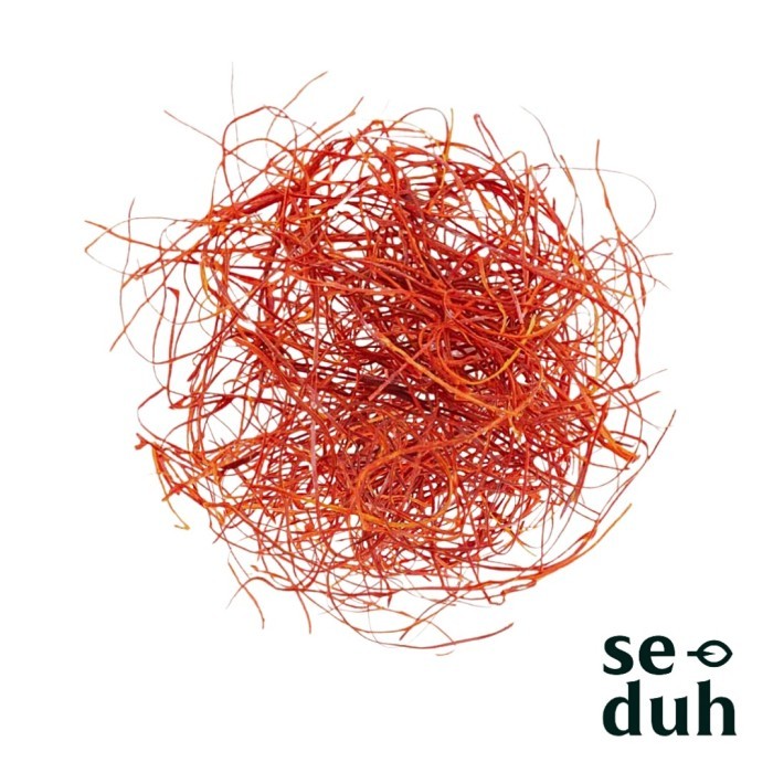 

Japanese Ito Togarashi / Silgochu Chili Thread Garnish / Garnish Cabai Kering Halus Premium / Hiasan Makanan Cabe Kering Tipis - 30 gram