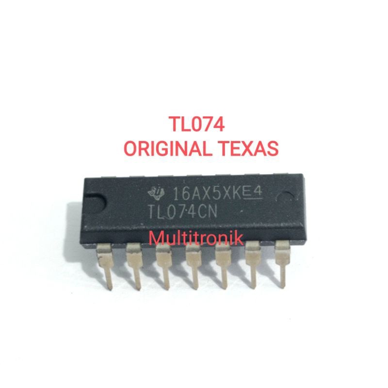 TL 074 ic TL074 ORIGINAL TEXAS