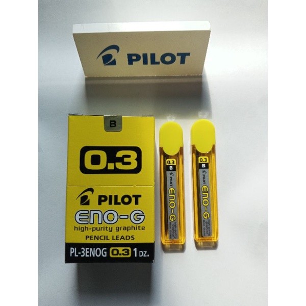 

PILOT PENCIL LEADS ENO.G .PL-3ENOG 0.3MM/ISI PENCIL MEKANIK 0.3MM (1PACK)