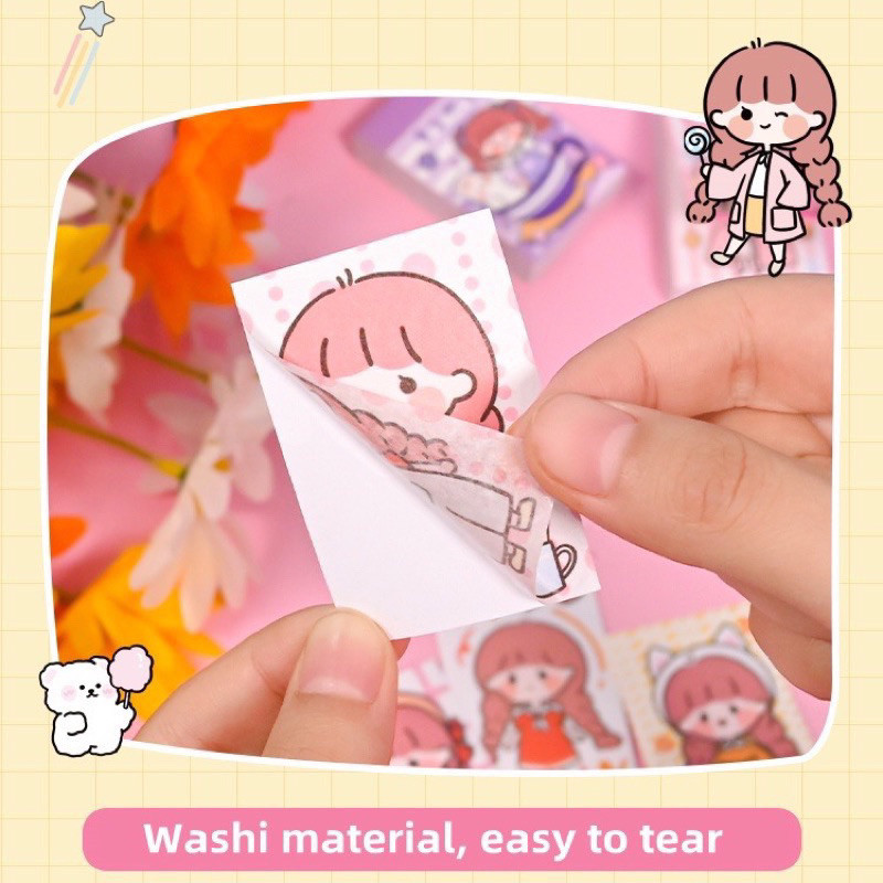 

DSX - Stiker Buku Momo Korea Stiker Note isi 24 Lembar