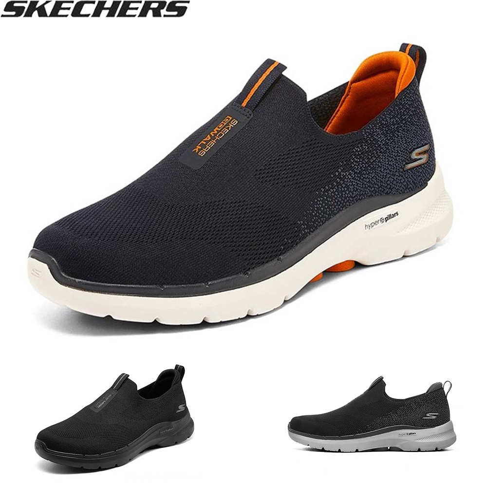 Sepatu Skechers GOwalk 6 Hyper Pillars Walking Shoes Skechers Pria