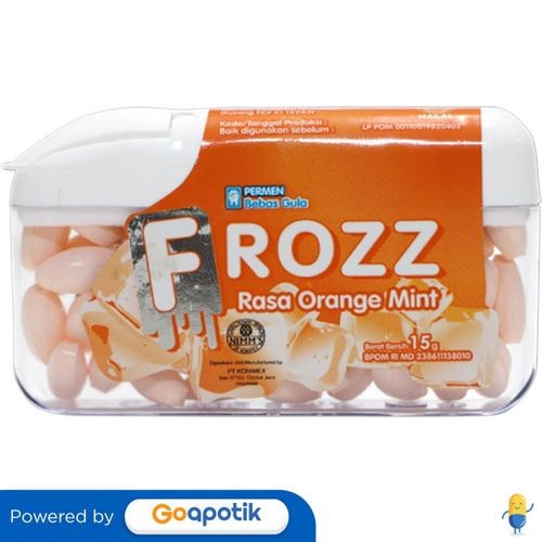 

Frozz Orange Mint Pot 15 Gram