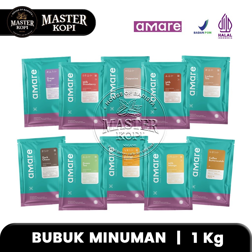 

Amare Powder Drink 1kg Bubuk Minuman Aneka Rasa