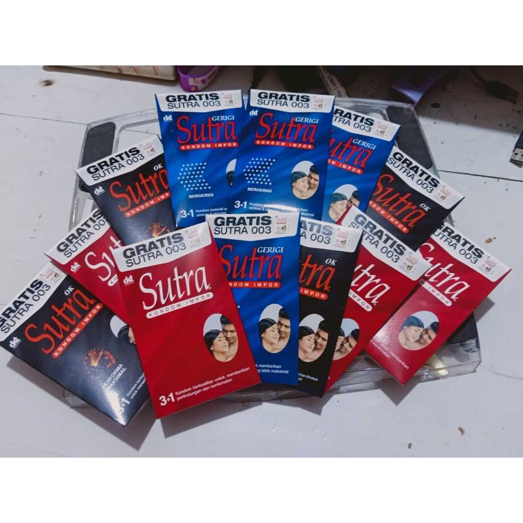 SUTRA KONDOM GERIGI HITAM OK SUTRA PLUS AMAN NYAMAN AWET