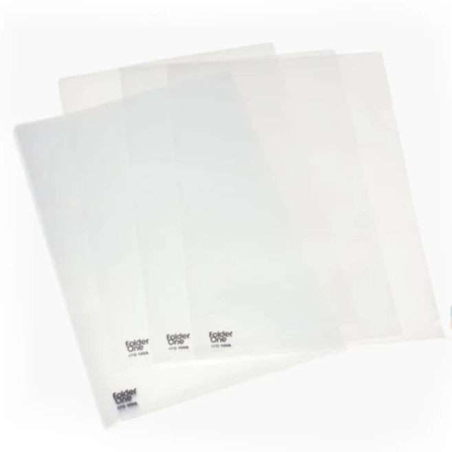 

Folder One Map L Plastik A4 LFO 100A Transparant (1 Pak isi 12 Lembar)