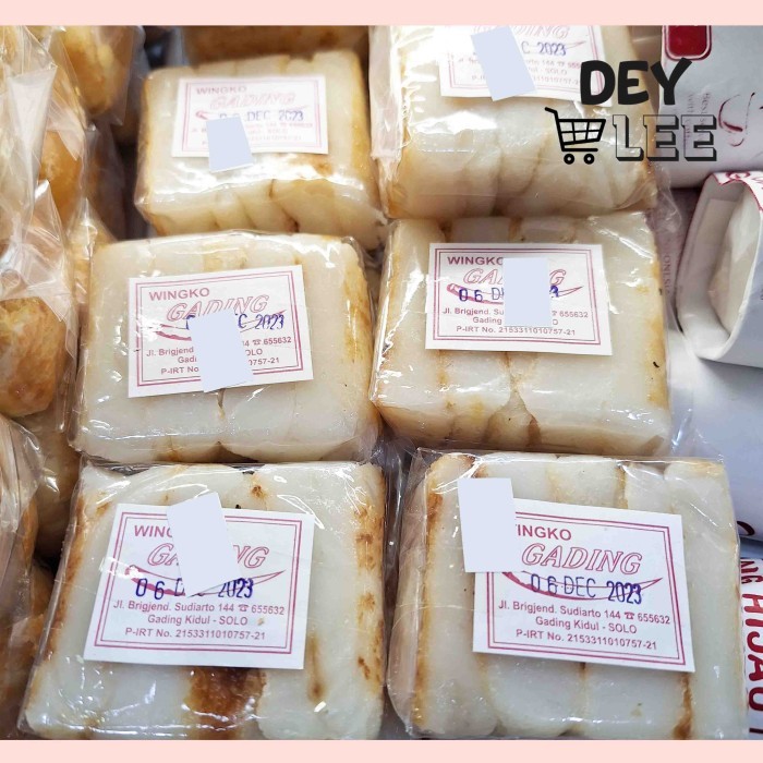 

Kue Wingko Gading Khas Solo Satuan Plastik Bandung